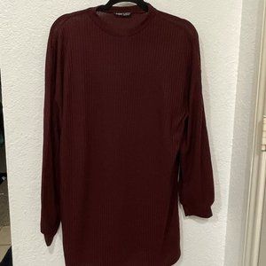 Maroon Tunic Dress